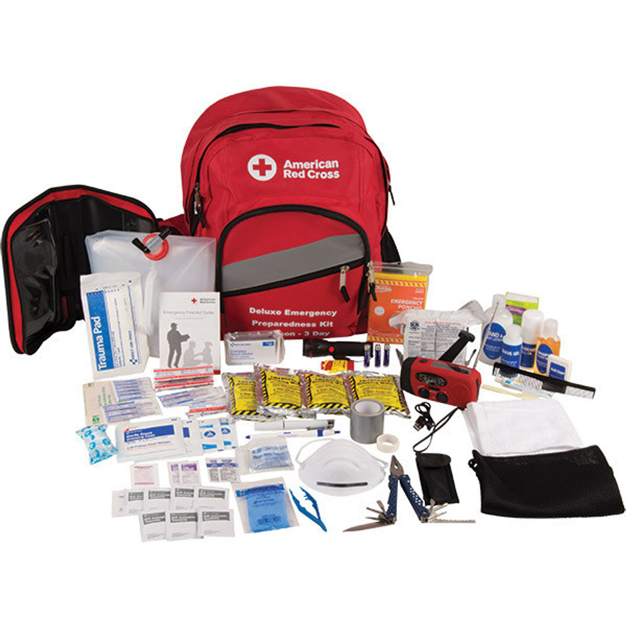 Deluxe 3-Day Emergency Preparedness Kit - 91052AC - Jendco Safety Supply