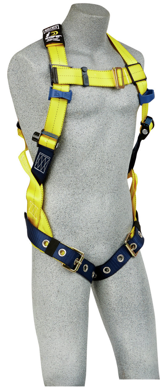 3M DBI-SALA Delta 1101254 Vest Style Harness, With Shoulder D-Rings, Tongue - 1