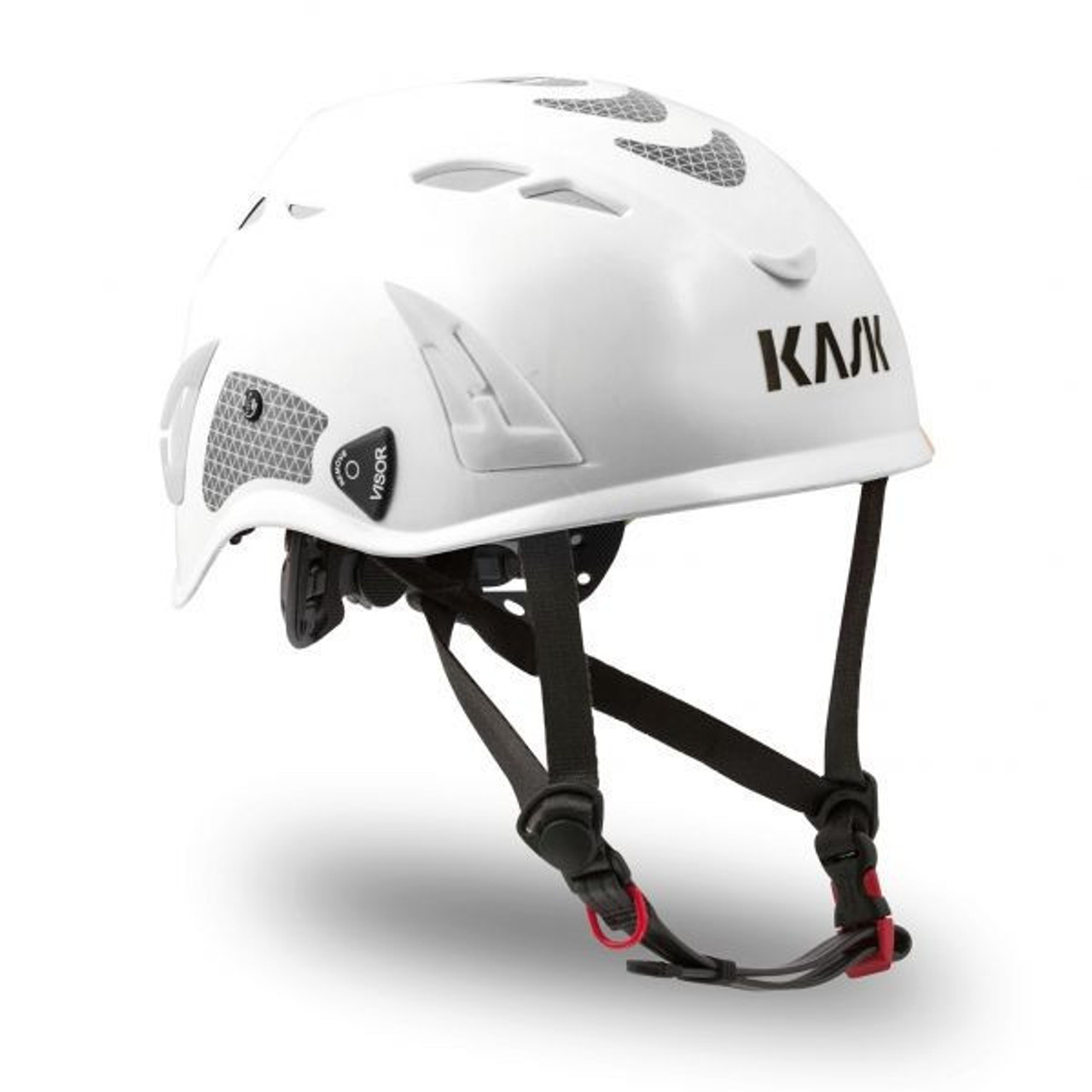 Kask Superplasma HD Hi-Viz Type I Class C Vented White Safety Helmet -  WHE00037-201 - Jendco Safety Supply