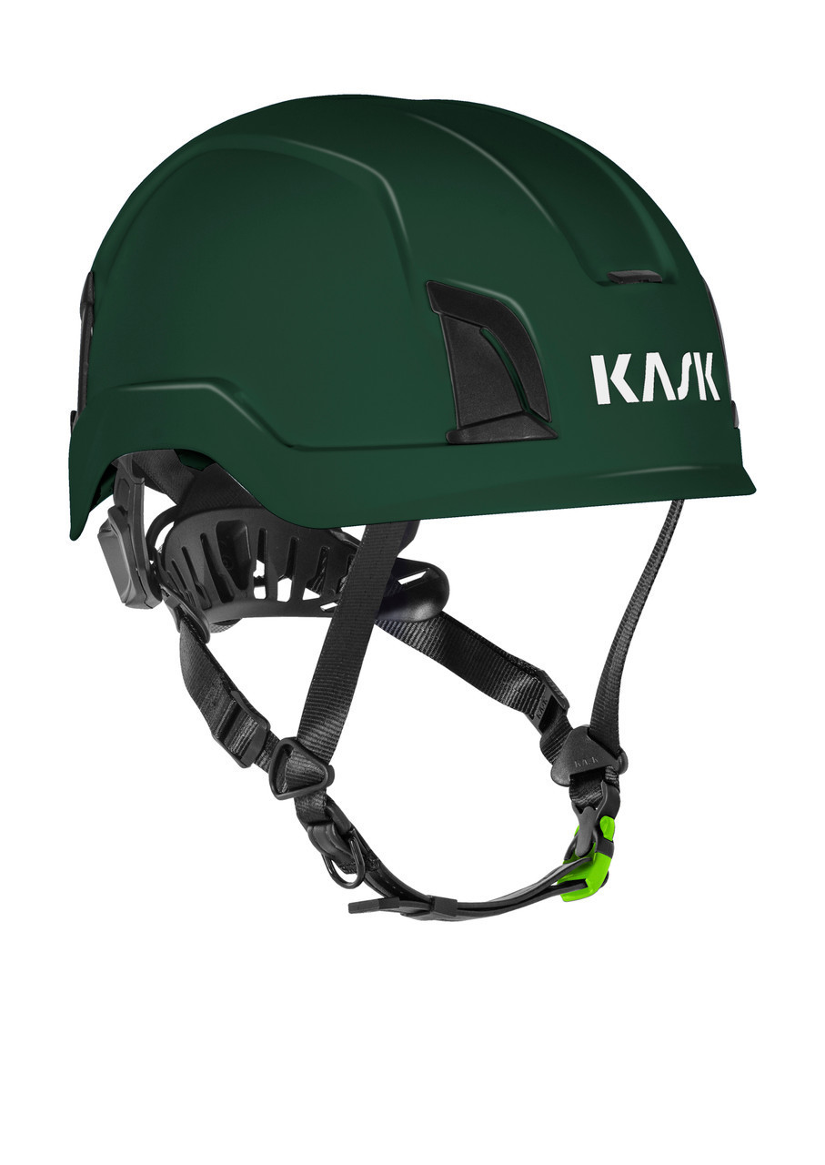 Kask Zenith X2 Type I & Type II Class E Non-Vented British Green Safety  Helmet - WHE00097-206.UNI