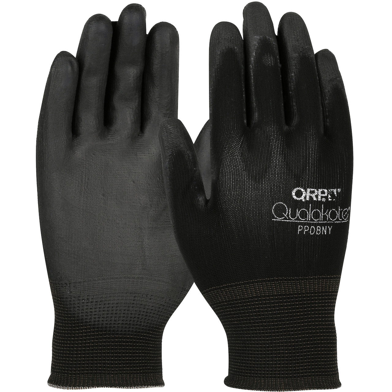 PIP PDGNYM Qualakote Polyurethane Palm Coated Nylon Gloves, Gray