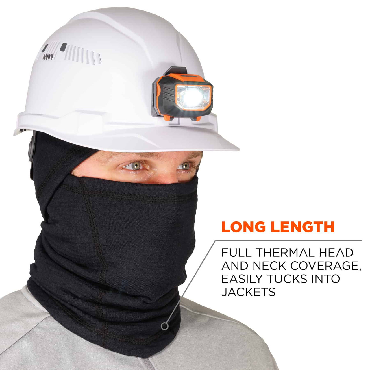 Ergodyne N-Ferno 6847 FR Balaclava Face Mask - Dual Compliant, NFPA 70E /  NFPA 2112 - Jendco Safety Supply
