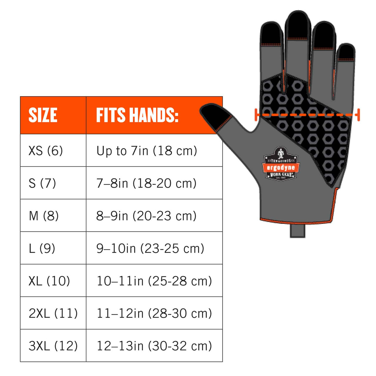 Ergodyne ProFlex 818WP Large Black Performance Thermal Waterproof Utility Gloves