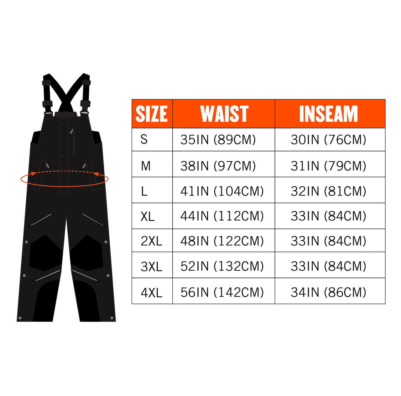 Insulated Freezer Bib Overalls