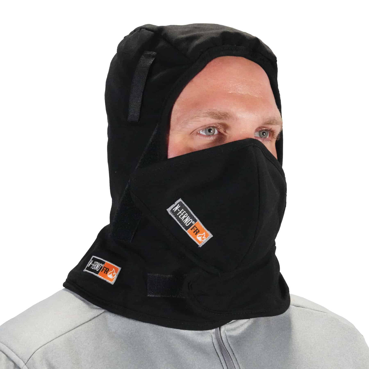 Ergodyne N-Ferno 6876 FR Winter Hard Hat Liner and FR Mouthpiece