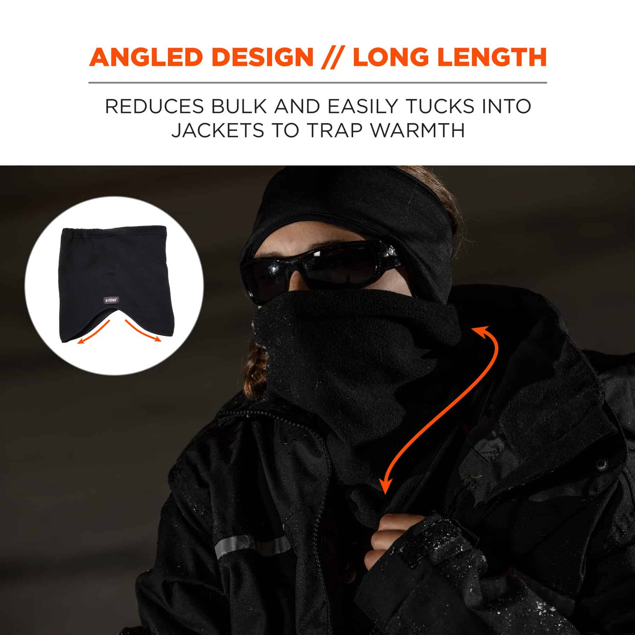  Ergodyne Standard Insulated Balaclava Face Mask 3