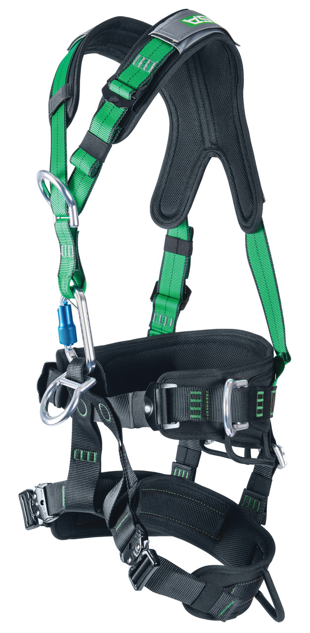 MSA Gravity Suspension Harness w/Back, Front, Belly, & Side D