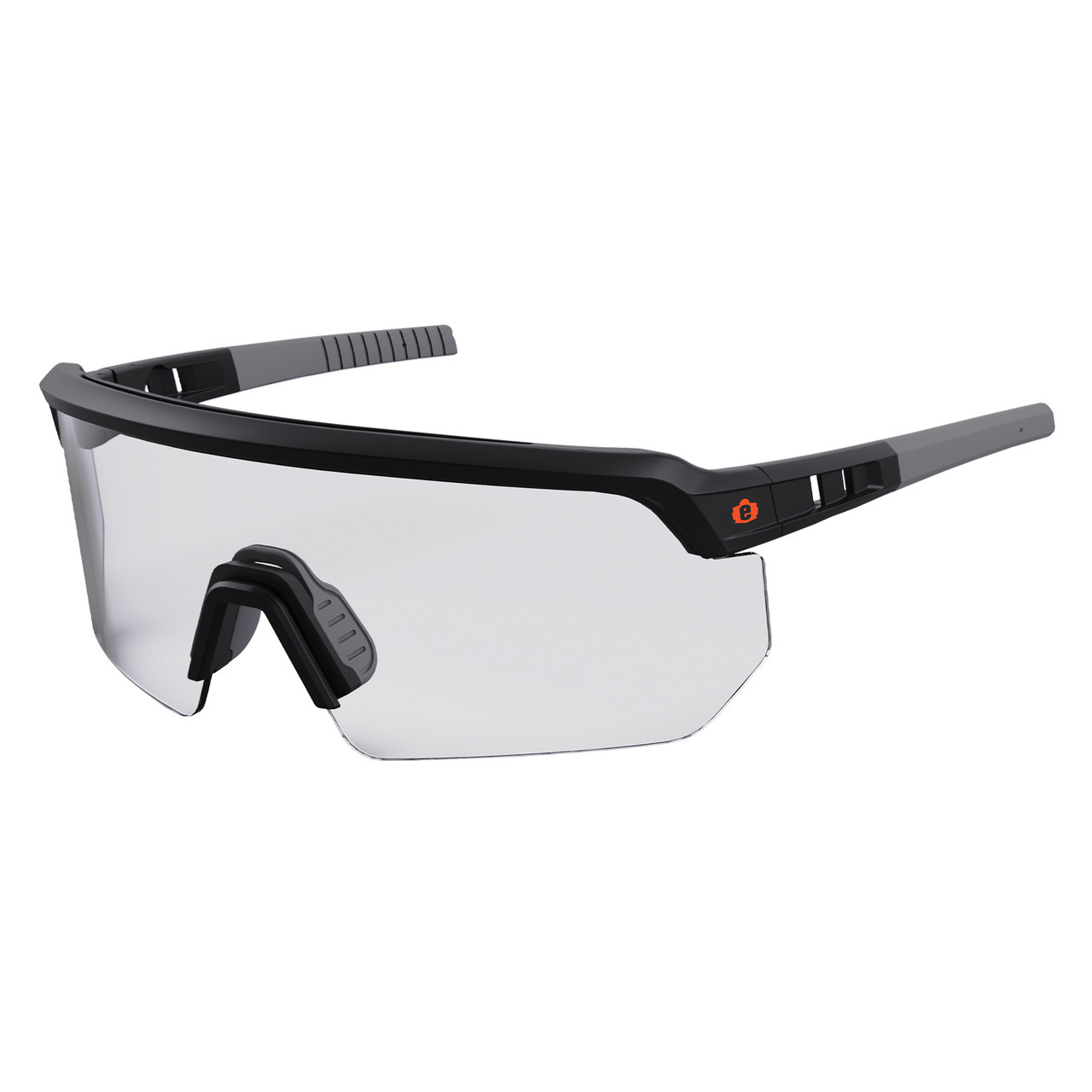 Ergodyne Skullerz AEGIR Safety Glasses, Sunglasses Matte Black