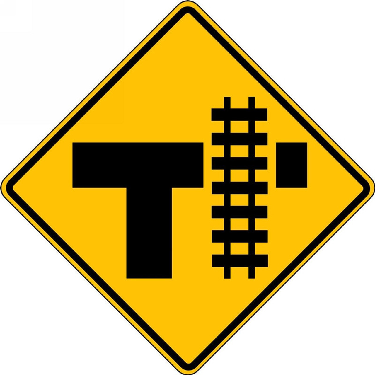 Rail Sign: Parallel Railroad Crossing (T) 30