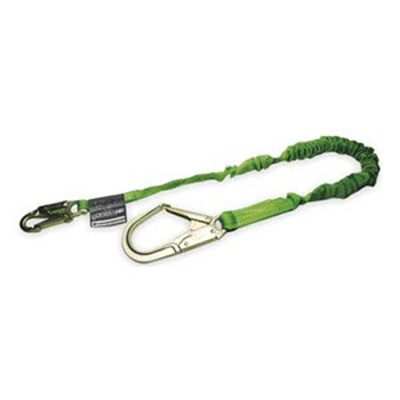 Miller Manyard II 6-ft Lanyard w/1 Locking Snap Hook & 1 Locking Rebar Hook  - 219M-Z7/6FTGN - Jendco Safety Supply