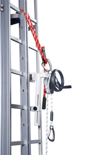 148FT High Rise Escape Descent Device, Framed Safety Descent Rope