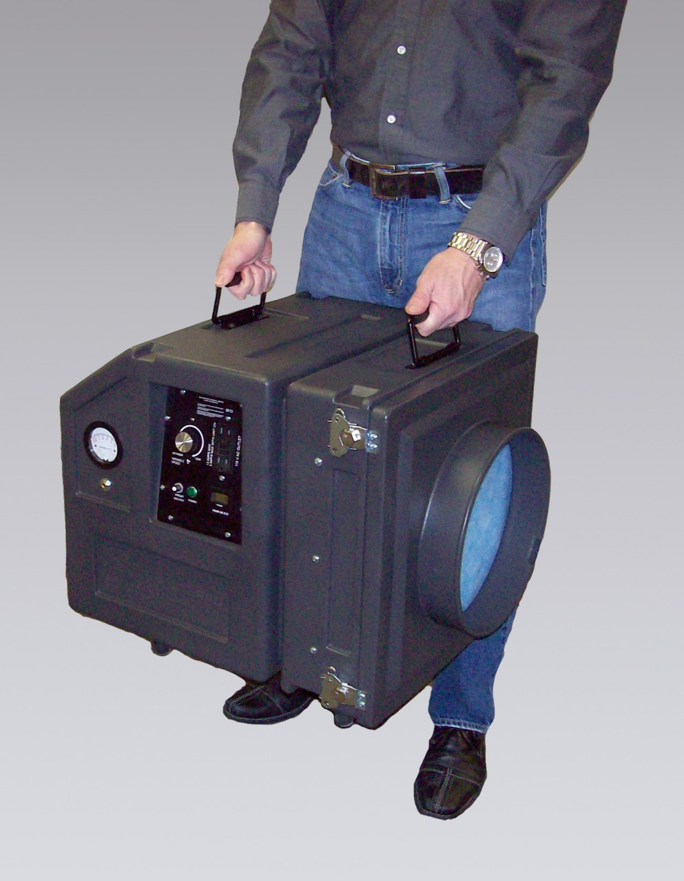 Nikro PS600 Mini Poly Air Scrubber (50cfm-600cfm) - Jendco Safety