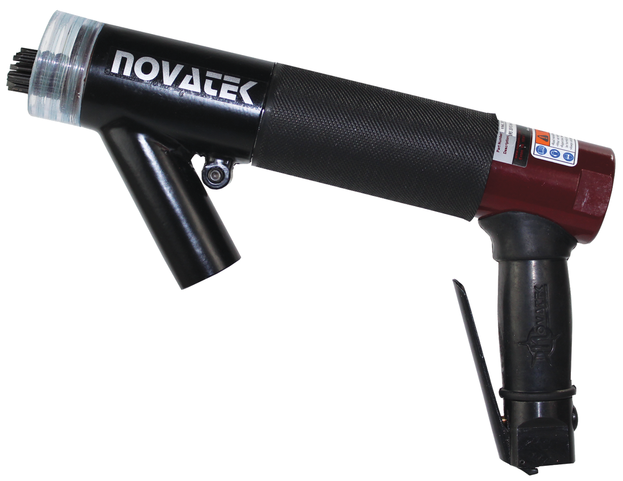 Novatek Vacuum Shrouded Standard VSE Needle Scaler - Jendco Safety Supply