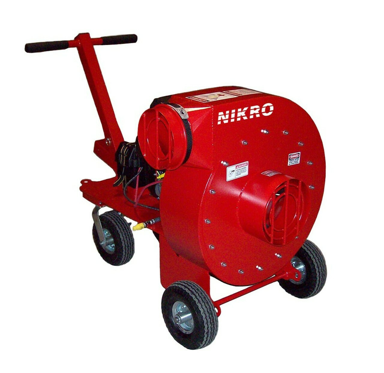 Nikro #4 Gasoline Powered Air Duct Cleaning Package - Jendco