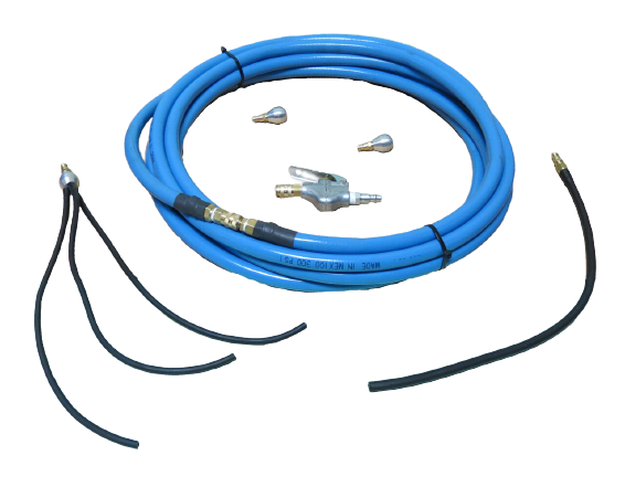 Reverse Air Blast Hvac Cleaning Assembly