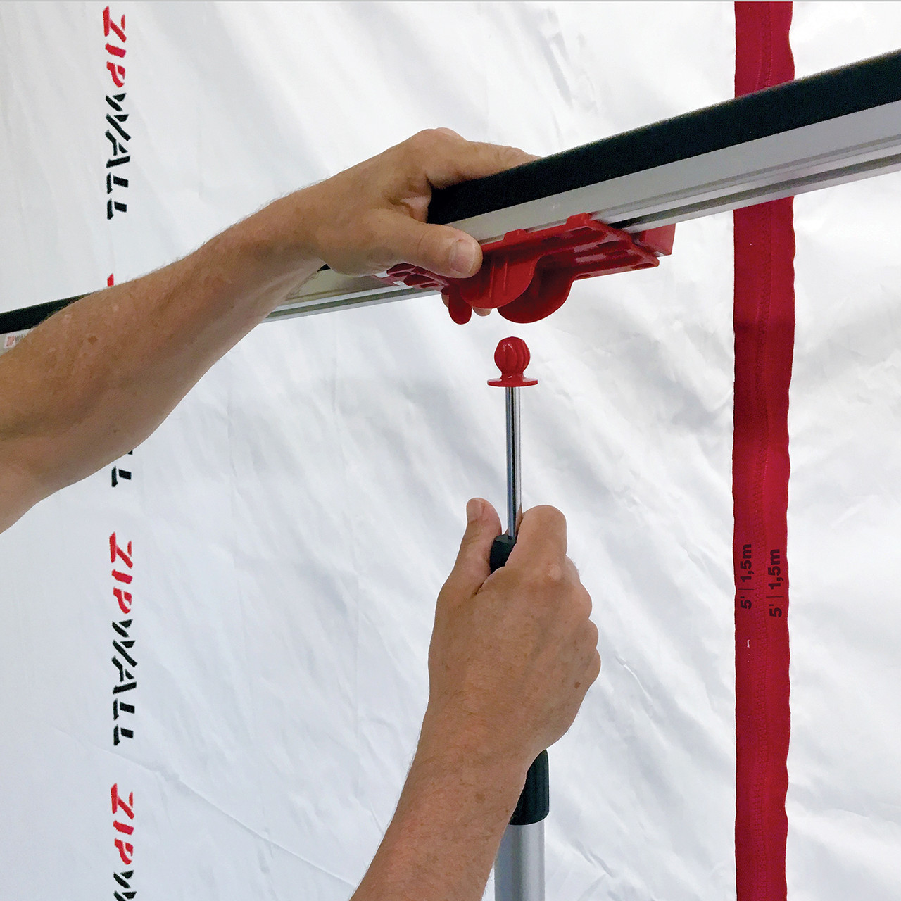 Residential and Commercial Painting - ZipWall Dust Barrier System