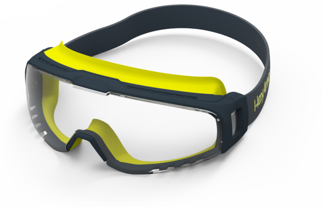 HexArmor MX300 TruShield Gray Safety Glasses 111300302 Jendco