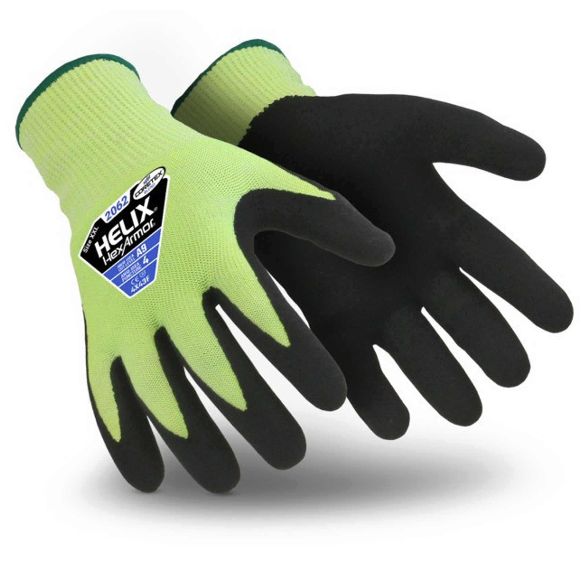 HexArmor Helix 2076 Cut A6 Glove Jendco Safety Supply