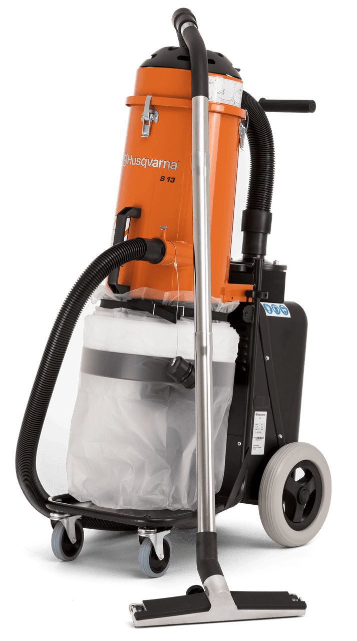 Husqvarna S13 Single Phase HEPA Dust Extractor Vacuum 120V 967664001