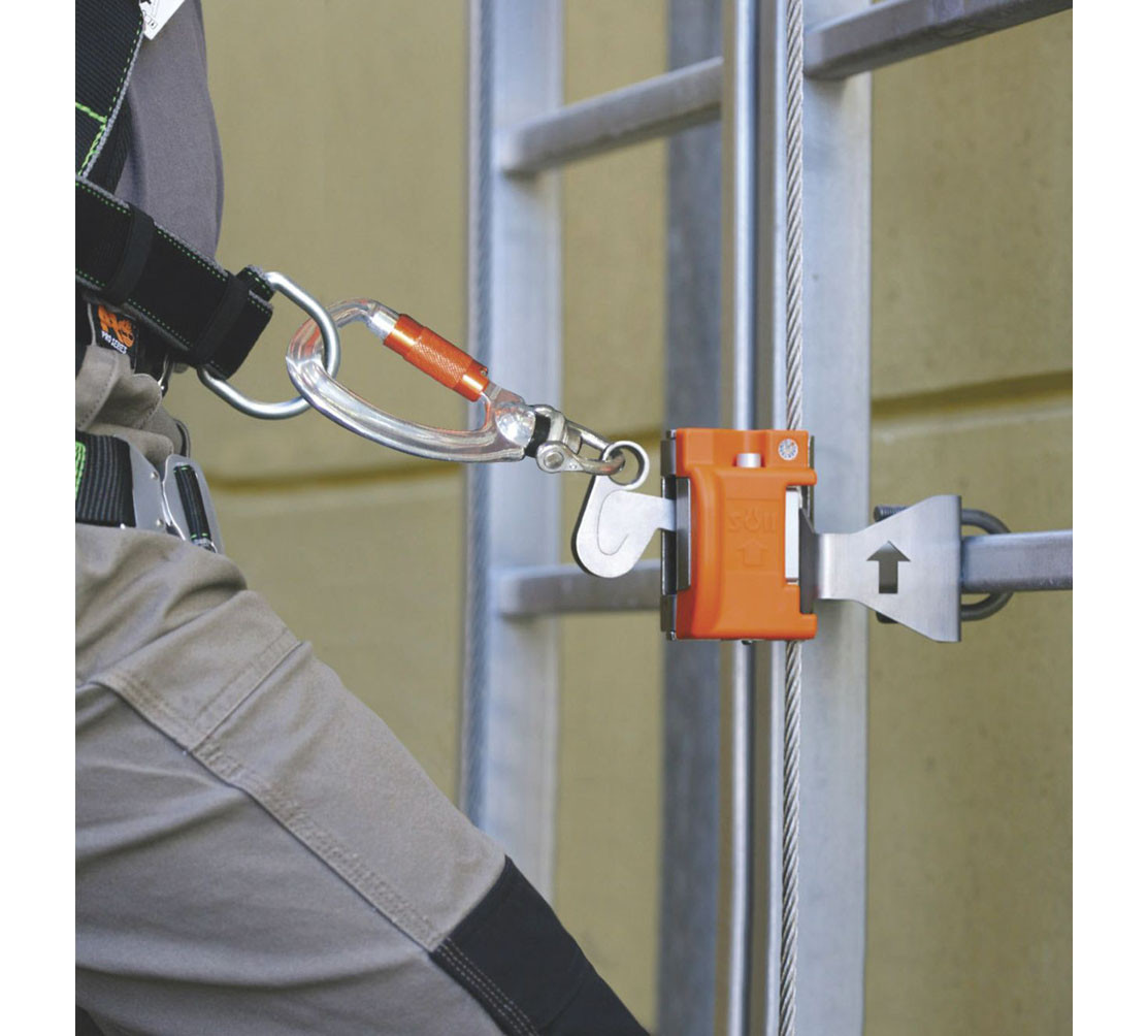 Miller ViGo Ladder Climbing Safety System with Automatic PassThrough