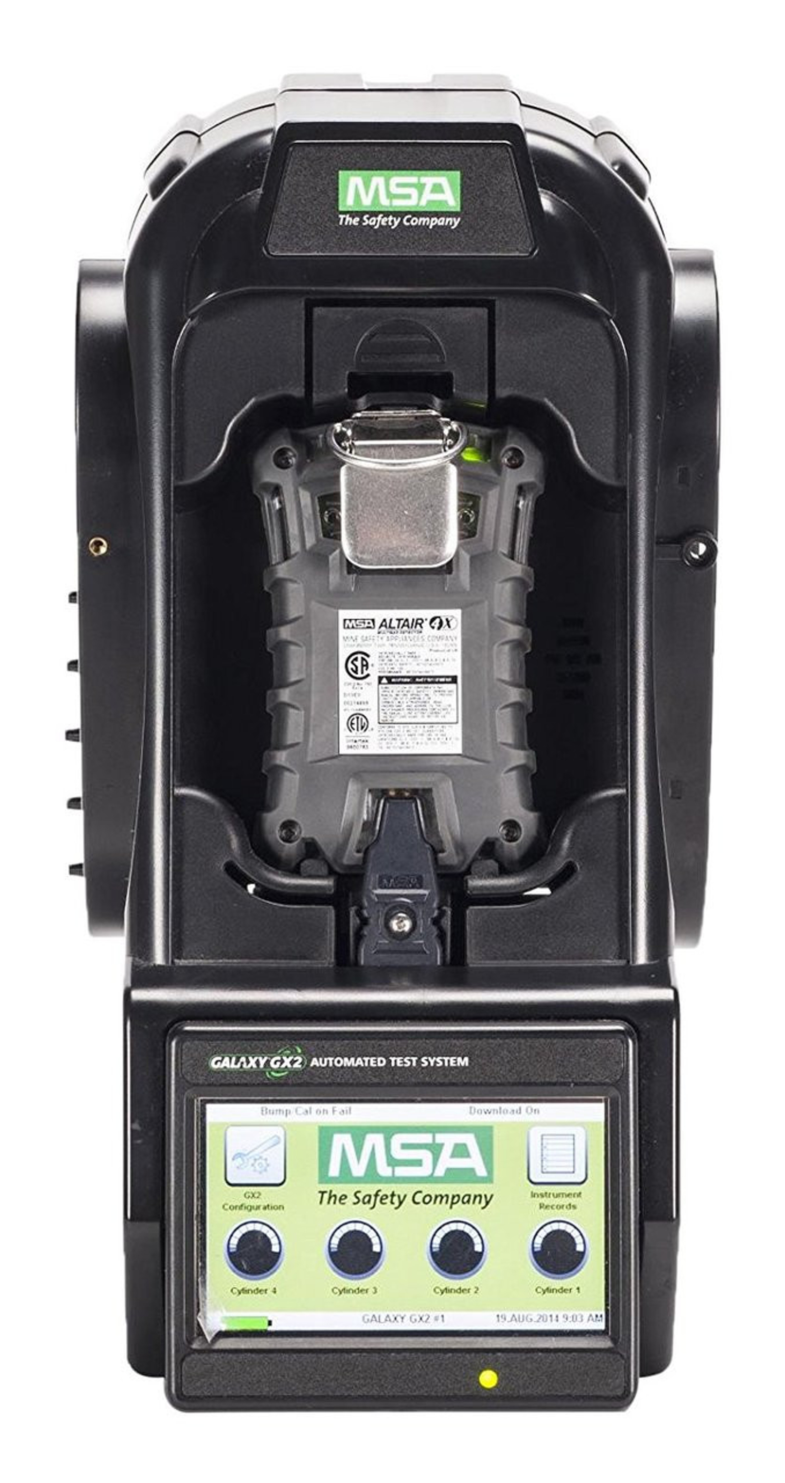 MSA Calibration Gas 1.45 CH4, 15 o2, 60 ppm CO, 20ppm H2S