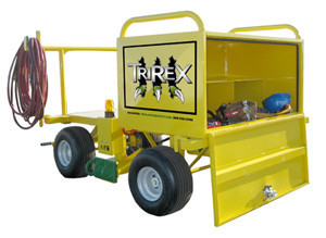 AES Raptor TriRex Mobile Fall Protection System Jendco Safety Supply