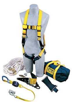 3M DBI-SALA Roofer's Fall Protection Kit - Heavy - Duty Anchor - 2104168