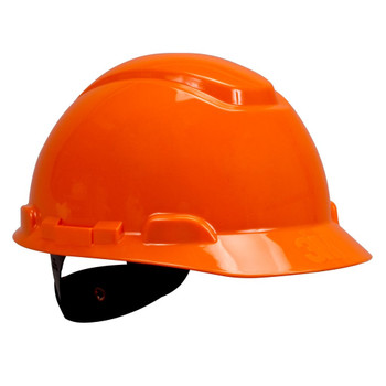 3M Hard Hat H-706R - Orange 4-Point Ratchet Suspension - 20 EA/Case