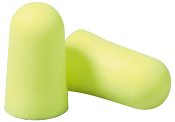 3M E-A-Rsoft Yellow Neons Uncorded Earplugs 312-1251, in Poly Bag Large Size 2000 EA/Case