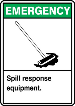 Safety Sign 14" x 10" Accu-Shield 1/Each - MRHL900XP