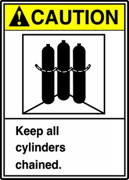 Safety Sign 14" x 10" Adhesive Dura-Vinyl 1/Each - MRPG600XV