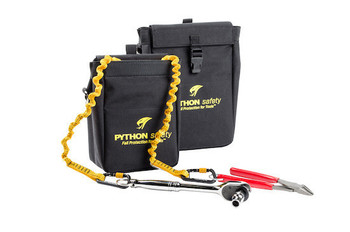 Python Safety Tool Pouch with D - Ring and Retractors (2) - 1500125