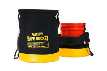 Python Safety Long Safe Bucket 100lb Load Rated Hook and Loop Canvas - 4 ft (1.2 m) - 1500136