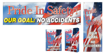 Safety Awareness Kits: Pride In Safety Our Goal No Accidents 1/Kit - MSK406