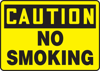 Smoking Control Sign 7" x 10" Aluminum 1/Each - MSMK623VA