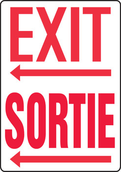Exit (Arrow Left) 14" x 10" - MTFC506VS
