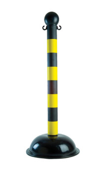 Speciality Striped Heavy Duty Post 41" H - PRC745BKFG