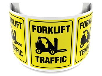 180D Projection Sign: Forklift Traffic Panel Size: 6" 1/Each - PSJ144
