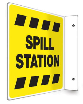 Projection Sign: Spill Station - PSP220