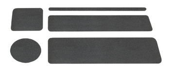 Skid-Gard Floor Tapes: Shapes Black Shape: 3/4" x 24" Strip 1/Each - PTA424