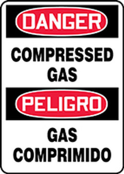 BILINGUAL SAFETY SIGN - SPANISH 14" x 10" Dura-Fiberglass 1/Each - SBMCPG104XF