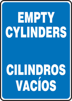 Spanish Bilingual Safety Sign 20" x 14" Plastic 1/Each - SBMCPG516VP