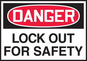 Lockout / Tagout Safety Labels Spanish Adhesive Dura Vinyl 3 1/2" x 5" 1/Each - SHLLKT286XVE