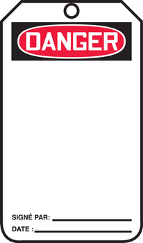 Danger Header - French - TCF009CTP