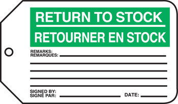 Return To Stock / Retourner En Stock - TCF410CTP