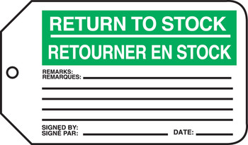 Return To Stock / Retourner En Stock - TCF410PTP