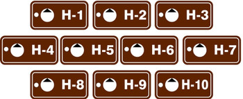 Energy Source ID Tag - Series Plastic 10/Pack - TDF520VPR