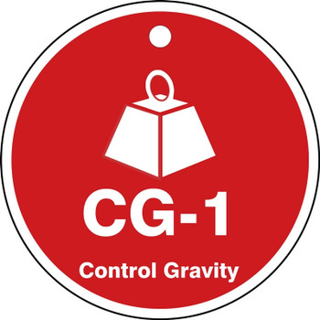 Energy Source ShapeID Tag: CG-_ Control Gravity Number: 6 Adhesive Dura-Vinyl 5/Pack - TDK106XVM