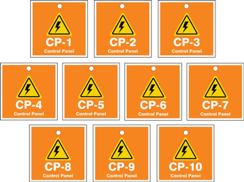 ENERGY SOURCE ID TAG - SERIES PACKAGE Number: Series 1 - 10 Plastic 10/Pack - TDK220VPR