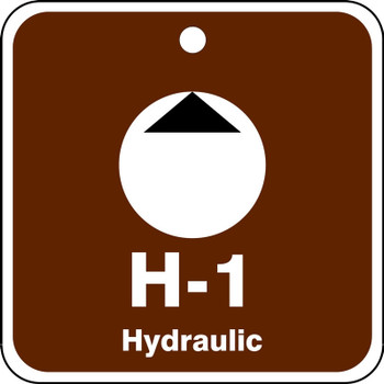 Energy Source ShapeID Tag: H-_ Hydraulic Number: 1 Plastic 5/Pack - TDK501VPM